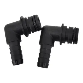 20381-009 Xylem Flojet Quad Port Fittings 1/2 Inch Barb 2 Pack