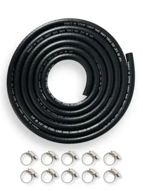 Aymk104 Yamakato 1/4 Inch Id Fuel Line Hose Reinforced 6 Feet With 10