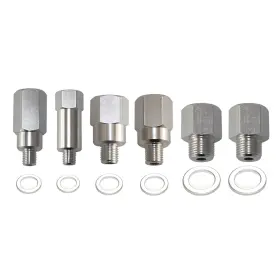 Sy1152-sl Yungujoss Master Adapter Set For Ls Engine Oil / Coolant Water Temp Sensor 1/8 3/8 1/2 Npt