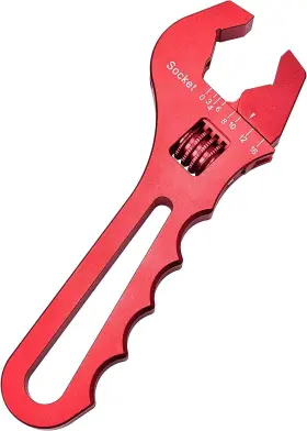3an-16an Ywallkers 644387013828 Lightweight Aluminum Adjustable An Hose Fitting Spanner For Ada