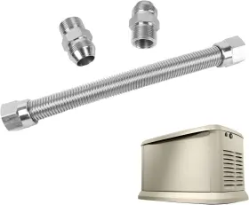 0l4836a Zhqiao Gas Supply Line Fuel Flex 3/4 No Pvc Part Fit For Generac Silver 0l4836a Zhqiao Gas Supply Line Fuel Flex 3/4 No Pvc Part Fit For Generac Silver