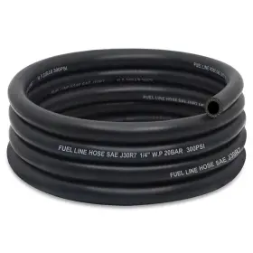 Fhl-1 Zonbang Fhl-1/4-10ft 1/4 Fuel Line Nbr Rubber Hose Nylon Id 10ft Black