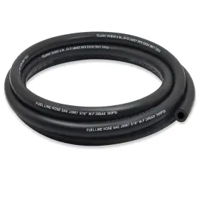 Fhl-5 Zonbang Fhl-5/16-5ft 5/16 Fuel Line Nbr Rubber Hose Nylon Id 5ft Black