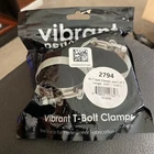 Vibrant Performance 2794 T-bolt Stainless Clamps Pack Of 2.75 Coupler New. Price: $16.00.