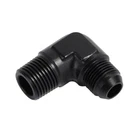 Lencool Racing 6AN To 1/8 Inch Npt Male 90 Degree Fitting Adapter Aluminum Black New. Price: $8.99.