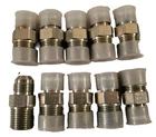 Lot Of 10 Tompkins 2404-08-08 Hydraulic Fitting, Mj Mp, 3/4 16 Male Jic X New. Price: $53.99.