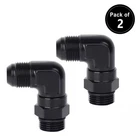Lokocar 6AN Flare To Orb Male Swivel Adapter Fitting 90 Aluminum Black 2PCS New. Price: $16.99.