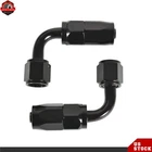 2PCS Black -6AN AN6 90 Degree Swivel Oil/fuel/gas Line Hose End Fitting Adapter New. Price: $7.69.