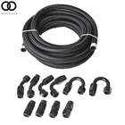 20FT Braided Fuel Hose Line 10AN Swivel End Fitting Kit Black New. Price: $50.54.