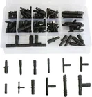 125 Pcs Vacuum Connector Assortment, Hose Line Fittings Auto Black New. Price: $15.40.
