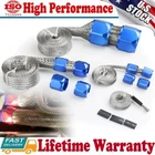Braided Hose Sleeving Sleeve Stainless Steel W/clamp Fuel Line Radiator Heater New. Price: $31.69.