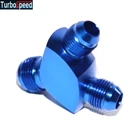 Emusa 1X AN10 10-AN Male To 2X AN8 8-AN Blue 3-WAY Y-block Fitting Adapter New. Price: $13.98.