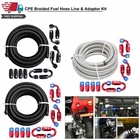 20FT Braided Fuel Hose Line W/ Swivel End Fitting Kit 4AN 6AN 8AN 10AN 12AN. Price: $55.99.