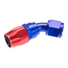 Redhorse Fitting 1045-16-1; Reusable Swivel Hose End Red/blue -16AN 45DEG New. Price: $33.77.