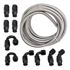 Maxpeedingrods Fuel Line Kit, 20 Feet AN6 Nylon-stainless Steel Braided 6AN New. Price: $144.09.