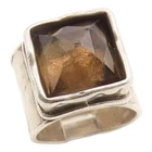 925 Sterling Silver Vintage Ring Silpada Solid Smoky Quartz Band Sz RG36154 Pre-owned. Price: $111.13.