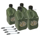 Vp Racing Camo Square Fuel Jug Gas Can Pack + Fill Hoses 4X4 Off Road Utv New. Price: $133.95.
