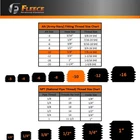 Fleece FPE-34805-A -10 To 7/8 Inch -14 Straight Male Black W/ O-ring New. Price: $15.74.