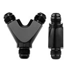 6AN 8AN 10AN Junction Coupler Adapter Aluminum Alloy Fuel Block Fitting Black New. Price: $11.26.