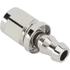 Straight Socketless Push-on Hose End, Nickel, -6 An New. Price: $16.99.