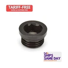 Waterman WRC-45329, One Black Aluminum Fitting Plug Orb -6AN Steel Performance New. Price: $42.97.