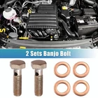 2 Set Banjo Bolt Brake Fitting Adapter Kit M6X1 Thread With 6MM Spacers New. Price: $11.81.