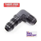 Earls AT983310ERL, Black Aluminum Adapter Fitting Bulkhead 90 Deg 10AN Perfo New. Price: $85.75.