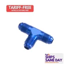 Redhorse 824-08-1, One 8AN/JIC Flare Tee Blue Male Aluminum Performance Par New. Price: $36.96.