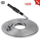 100 Feet Stainless Steel Garden Hose Water Pipe Flexible And Lightweight New. Price: $29.71.