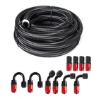 20FT 10AN Hose Nylon Stainless Steel Braided Cpe Oil Fuel Line Fittings Kits New. Price: $58.59.