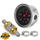 Cnraqr 3/8" Fuel Line T-fitting W/ 0-100PSI Gauge New. Price: $20.00.