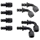 Speedway Motors Socketless Push-on Fitting Kit, -6AN, Black New. Price: $80.99.