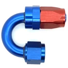 AN-16 AN16 Jic 180 Degree Swivel Fast Flow Fuel Oil Coolant Braided Hose Fitting New. Price: $44.31.