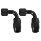 2PCS 10AN AN10 90 Dgree Fuel Swivel Fitting Hose End Oil Adaptor Black New. Price: $11.29.