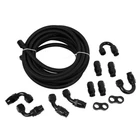 8AN Nylon Ptfe Braided E85 Fuel Line 20FT & 12 Fittings Separator Clamp Hose Kit New. Price: $66.99.