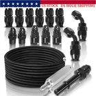 6AN Ptfe Fuel Line Kit 25FT For Ls Swap Efi E85 Turbo Oil Coolant Transmission New. Price: $99.00.