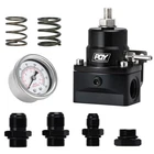 Pqy Adjustable Efi Fuel Pressure Regulator Kit 3-70PSI With AN8 Feed Black New. Price: $48.49.
