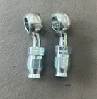 Aeroquip Ptfe Hose End 3AN X 17 Degree 10MM Banjo Pair New. Price: $30.00.