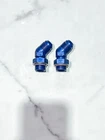Xrp #984508 Degree #8 A.n. Male Flare To O-ring Boss Aluminum Blue New. Price: $11.00.