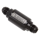 Russell Fuel Filter 650133; Competition, 40MIC Stainless, Black, -06AN Male New. Price: $47.95.
