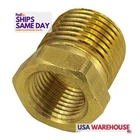 Derale 98452, One Natural Brass 1/2 X 3/8 Female Reducer Bushing Performanc New. Price: $22.97.