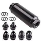 Bartoo Universal 50MM 100 Micron Inline Fuel Filter With 6AN 8AN 10AN Adapter... New. Price: $31.88.