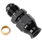 6AN Male Flare To 5/16" Hardline Compression Fitting Adapter Straight Aluminu... New. Price: $21.93.