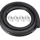 Inch Fuel Line Hose 10FT Marine Grade With 3/8" Id- Black -,,, New. Price: $20.73.