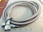 116 8AN Ptfe Stainless Steel Braided Hose Fuel Line Silver H4S2 New. Price: $19.50.