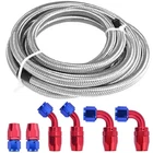 12FT Fuel Line 6AN Braided Oil Stainless Steel Hose W/ Pcs AN6 Co... New. Price: $75.05.