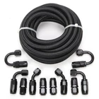20FT AN6-6AN Stainless Steel Braided Oil Fuel Line + Fittings Hose Adaptor Kit New. Price: $52.99.