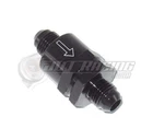 AN6 6AN Male One Way Check Valve For E85 Gasoline Black Anodized Cnc Aluminum. Price: $19.89.