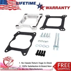 Carburetor Adapter Plate 4BBL Quadrajet Holley Afb Demon Carter Edelbrock New. Price: $22.99.