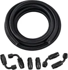 Evil Energy 6AN Fuel Line KIT,AN6 Braided Nylon Hose Cpe 10FT, Black New. Price: $58.70.